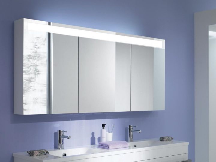 Meuble Miroir Salle De Bain 120 Cm | Bright Shadow Online à Miroir Salle De Bain Led 120