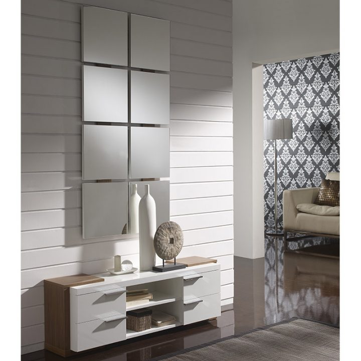 Meuble Pour Entrée Blanc Moderne Couleur Noyer | Nouvo Meuble concernant Meuble D Entrée Pas Cher Meuble Pour Entrée Blanc Moderne Couleur Noyer | Nouvo Meuble concernant Meuble D Entrée Pas Cher