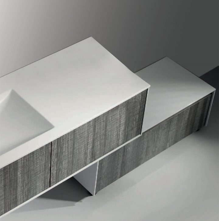 Meuble Salle De Bain Au Sol Astree serapportantà Meuble Salle De Bain À Poser Au Sol