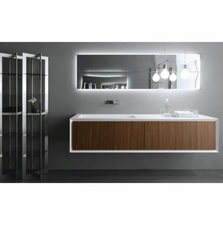 Meuble Salle De Bain K One Rifra – Valente Design dedans Armoirette Salle De Bain