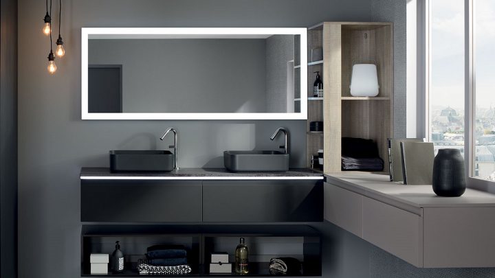 Meuble Salle De Bain : Les 4 Critères Pour Faire Le Bon Choix intérieur Meuble Salle De Bain À Poser Au Sol