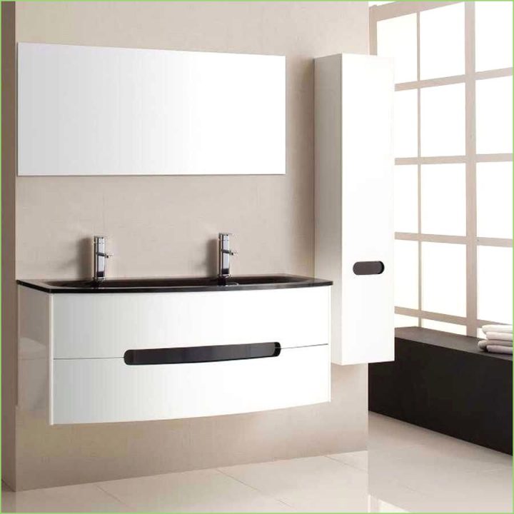 Meuble Salle De Bain Pas Cher Avec Vasque – Salle De Bain tout Meuble Sdb Pas Cher