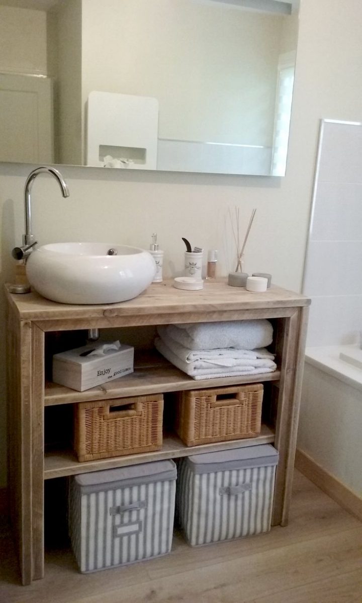 Meuble Salle De Bain Pays Bois 100 Cm | Meuble Salle De à Meuble Salle De Bain Bois Meuble Salle De Bain Pays Bois 100 Cm | Meuble Salle De à Meuble Salle De Bain Bois