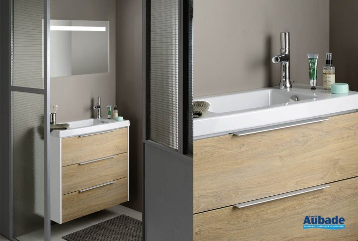 Meuble Salle De Bain Xs De Sanijura | Espace Aubade encequiconcerne Meuble Salle De Bain