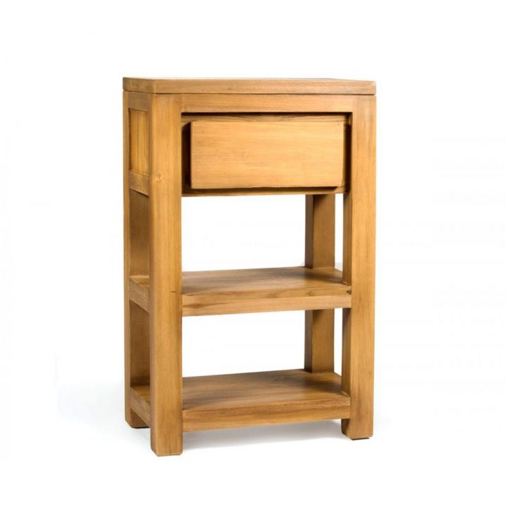 Meuble Salon Console Avec Tiroir En Teck Massif Et Naturel avec Meuble 50 Cm De Large Meuble Salon Console Avec Tiroir En Teck Massif Et Naturel avec Meuble 50 Cm De Large
