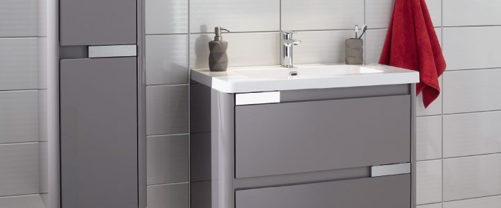 Meuble "Salsa" Taupe 80 Cm Intérieur Coffre De Jardin dedans Coffre Jardin Brico Depot