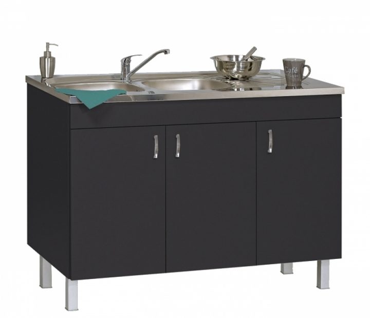 Meuble Sous Evier 120 Cm Graphite Déco-Clip – Néova intérieur Meuble Sous-Évier 120 Brico Dépôt Meuble Sous Evier 120 Cm Graphite Déco-Clip – Néova intérieur Meuble Sous-Évier 120 Brico Dépôt