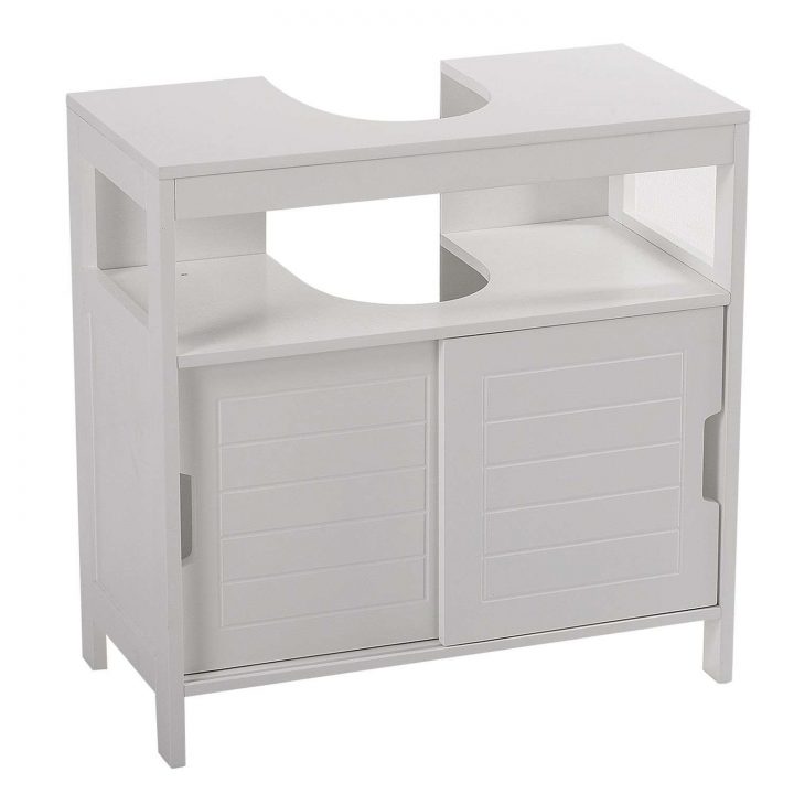 Meuble Sous Lavabo Aqua – 30 X 60 Cm – Blanc pour But Meuble De Salle De Bain