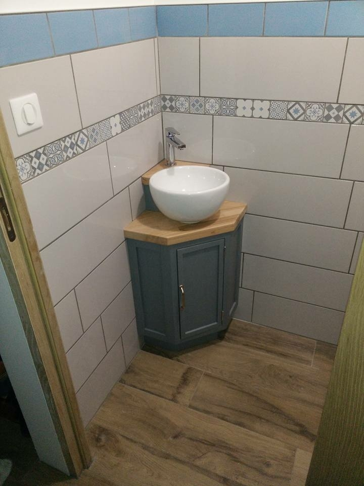 Meuble Sous Vasque – Lave Mains Par Jomaro74 Sur L'Air Du Bois intérieur Lavabo D Angle Avec Meuble Meuble Sous Vasque – Lave Mains Par Jomaro74 Sur L'Air Du Bois intérieur Lavabo D Angle Avec Meuble