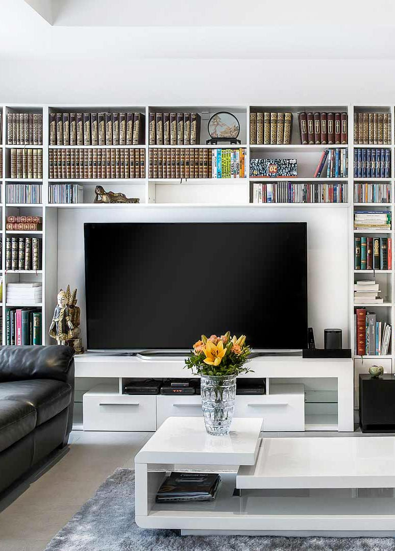 Meuble Sur Mesure En Ligne : Le Choix Et La Qualité dedans Meuble Bas Bibliothèque