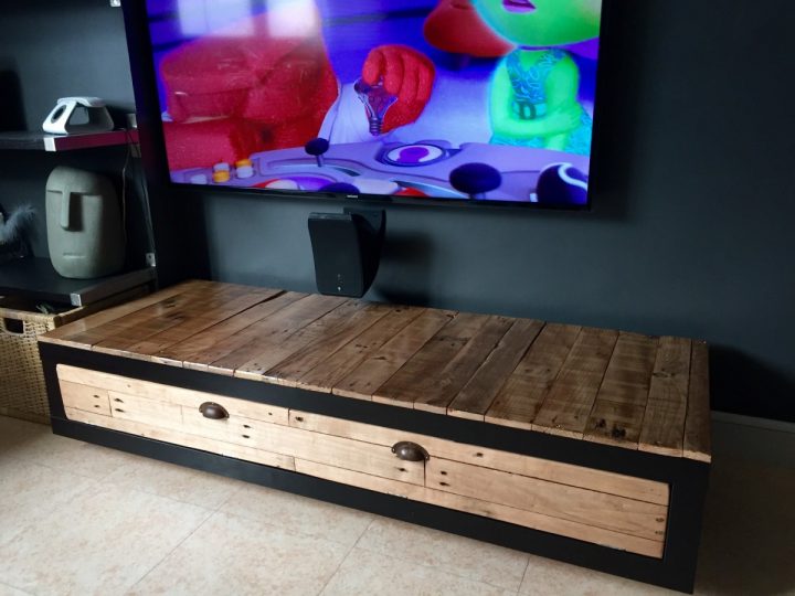 Meuble Télé Lack Industrialisé destiné Meuble Tv Industriel Ikea