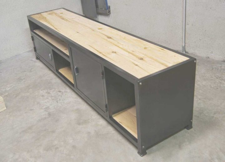 Meuble Tele Loft encequiconcerne Meuble Tv Vintage Pas Cher