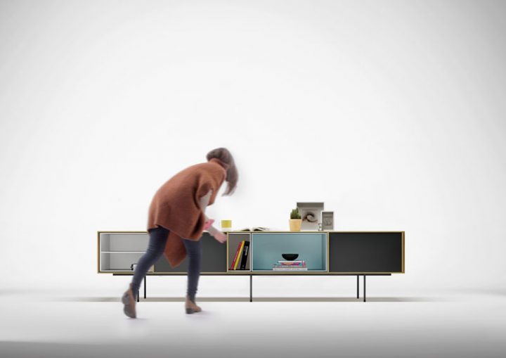 Meuble Tv Aura De Treku – Raphaele Meubles dedans Meuble Treku