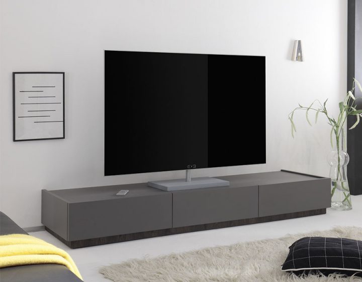 Meuble Tv Bas Gris tout Meuble Bas Tv Meuble Tv Bas Gris tout Meuble Bas Tv