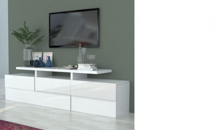 Meuble Tv Blanc Laqué Design Betty intérieur Meuble Télé Blanc Meuble Tv Blanc Laqué Design Betty intérieur Meuble Télé Blanc