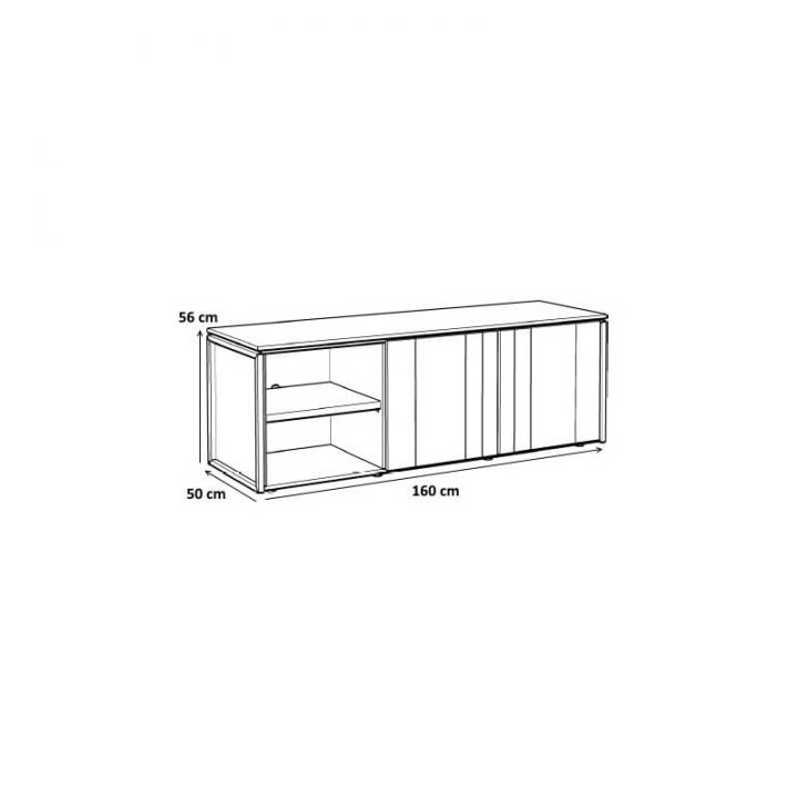 Meuble Tv Contemporain 160 Cm Coloris Chêne Gris avec Meuble Tv Gris Anthracite Meuble Tv Contemporain 160 Cm Coloris Chêne Gris avec Meuble Tv Gris Anthracite