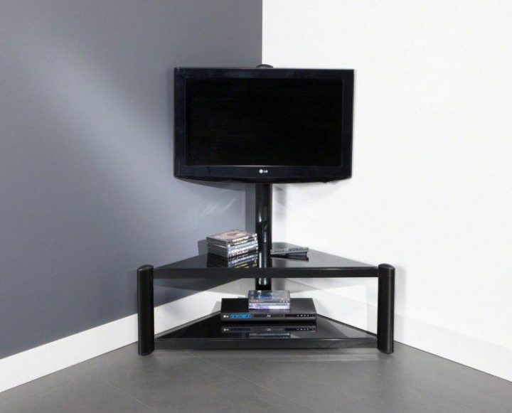 Meuble Tv D Angle Suspendu 4 – Idées De Décoration pour Meuble Télé D Angle