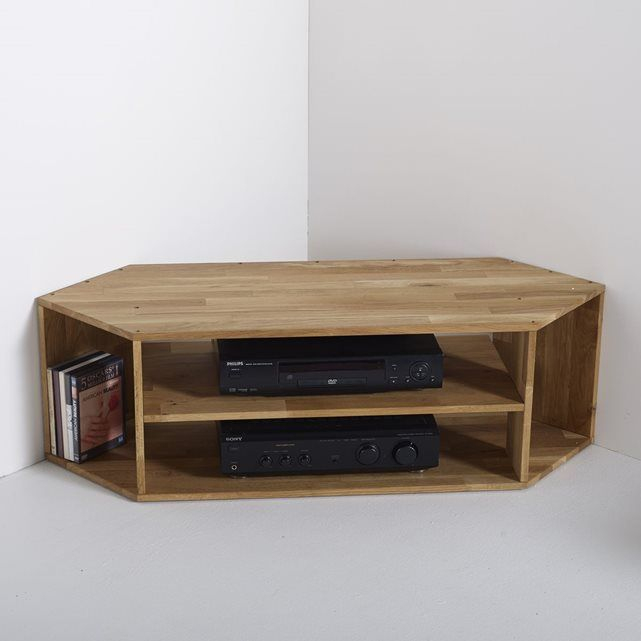 Meuble Tv D'Angle, Chêne Massif, Edgar | Meuble Tv Angle pour Meuble D'Angle La Foir'Fouille Meuble Tv D'Angle, Chêne Massif, Edgar | Meuble Tv Angle pour Meuble D'Angle La Foir'Fouille