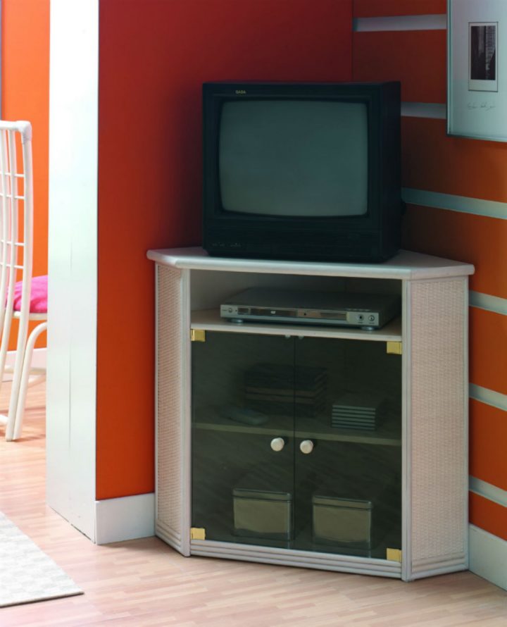 Meuble Tv D’Angle En Rotin intérieur Meuble Tv Hauteur 80 Cm