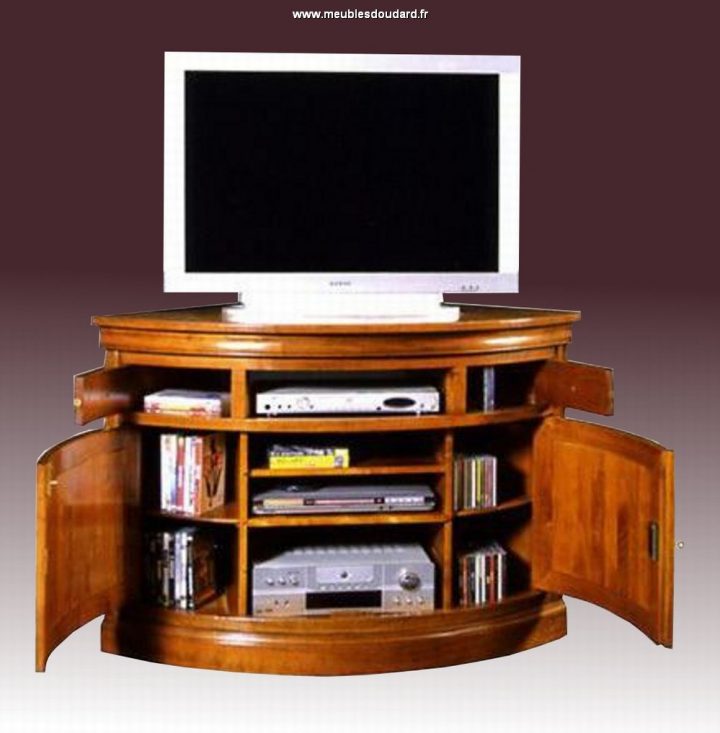 Meuble Tv D'Angle- Meuble Télé De Coin- Meuble Tv Louis encequiconcerne Meuble Télé D Angle