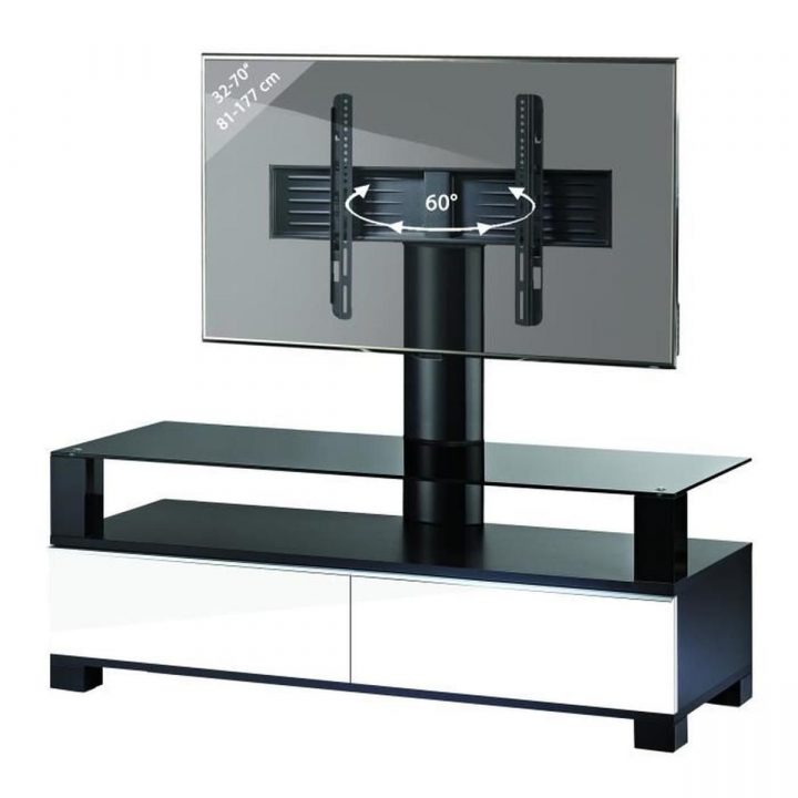 Meuble Tv Haut De Gamme Avec Support "ravano" Blanc | Rack tout Meuble Tele Haut Meuble Tv Haut De Gamme Avec Support "ravano" Blanc | Rack tout Meuble Tele Haut