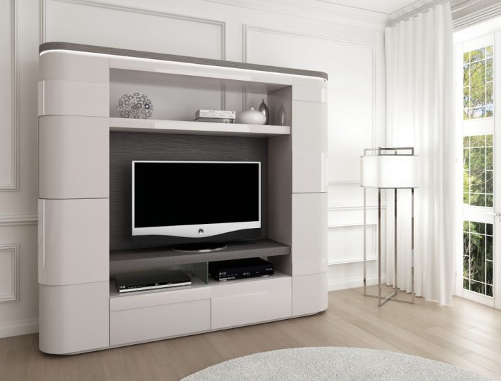 Meuble Tv Haut – Meubles Husson encequiconcerne Meuble Tele Haut