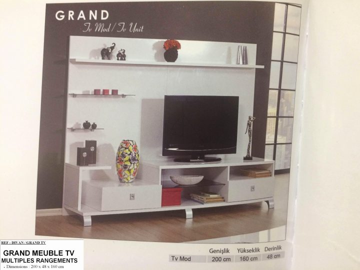 Meuble Tv Hauteur 80 Cm Meuble Hauteur 80 Cm 81 Mod¨le destiné Meuble Tv Hauteur 80 Cm