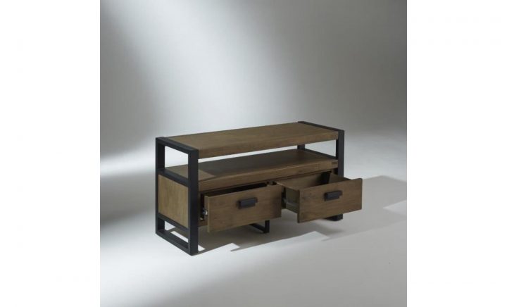 Meuble Tv Industriel, 110 Cm, Jack dedans Meuble Télé Pas Cher Meuble Tv Industriel, 110 Cm, Jack dedans Meuble Télé Pas Cher
