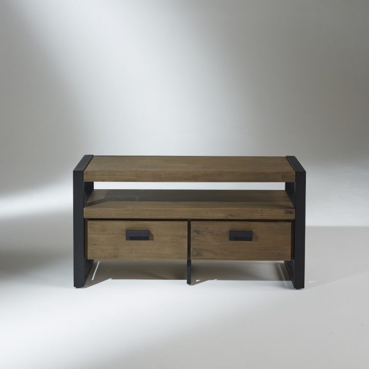 Meuble Tv Industriel, 110 Cm, Jack intérieur Meuble Tv 110 Cm Meuble Tv Industriel, 110 Cm, Jack intérieur Meuble Tv 110 Cm
