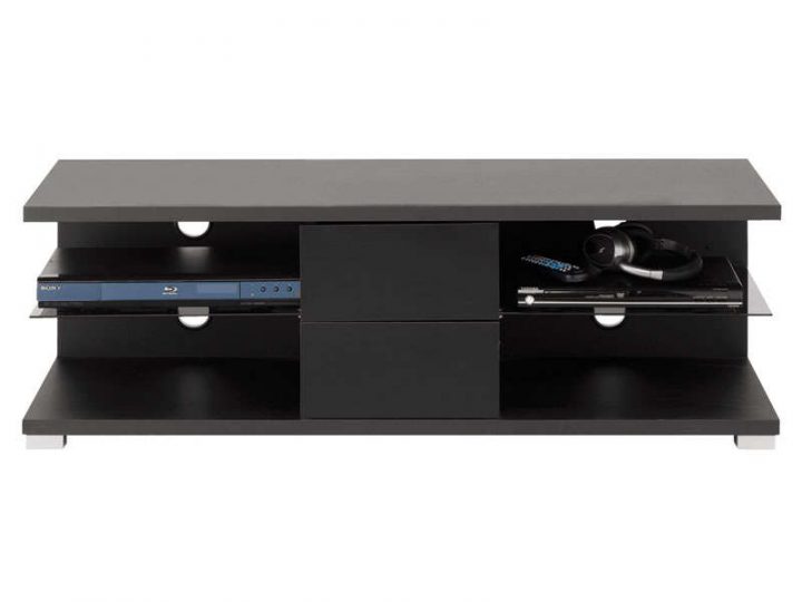 Meuble Tv John Coloris Noir – Vente De Meuble Tv – Conforama encequiconcerne Meuble Tele Conforama