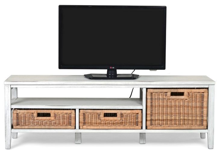 Meuble Tv Malacca Blanc Et Rotin Pas Cher – Meuble Tv But serapportantà But Meubles Tv