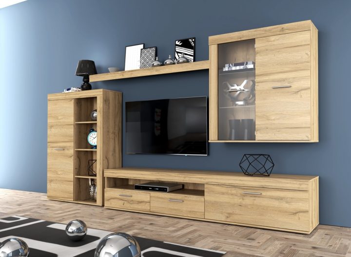 Meuble Tv Nino Imitation Chêne Pas Cher – Meuble Tv But pour But Meubles Tv