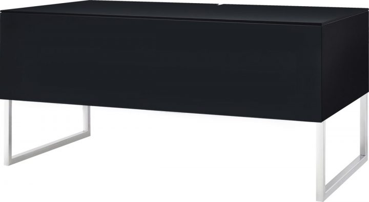 Meuble Tv Norstone Khalm Noir 1Ml encequiconcerne Meuble Tv Boulanger