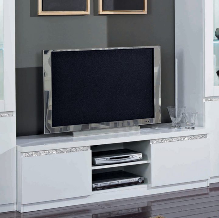 Meuble Tv Plasma Cromo Laque Blanc à Meuble Télé Blanc Laqué Meuble Tv Plasma Cromo Laque Blanc à Meuble Télé Blanc Laqué