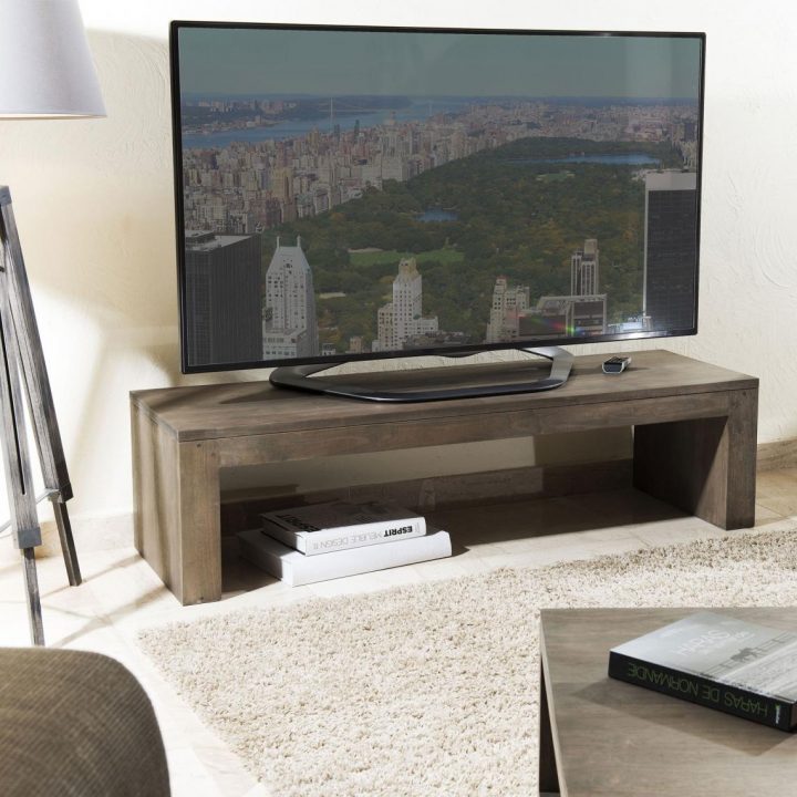 Meuble Tv Rectangulaire – Gris Melis Plus De Détails avec Les Trois Suisses Meubles Meuble Tv Rectangulaire – Gris Melis Plus De Détails avec Les Trois Suisses Meubles