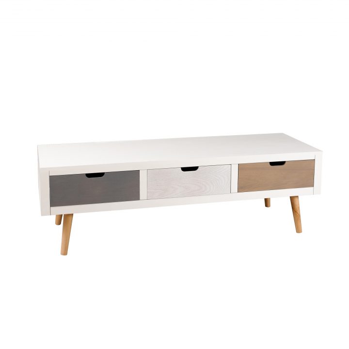 Meuble Tv Scandinave Blanc Gris Et Marron En Bois Mdf Et concernant Potiron Meubles Meuble Tv Scandinave Blanc Gris Et Marron En Bois Mdf Et concernant Potiron Meubles