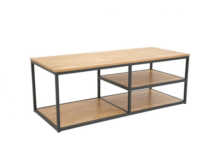 Meuble Tv Surin 2 En Hévéa Massif Et Fer : Meuble De Qualité. concernant Meuble Tv 110 Cm Meuble Tv Surin 2 En Hévéa Massif Et Fer : Meuble De Qualité. concernant Meuble Tv 110 Cm