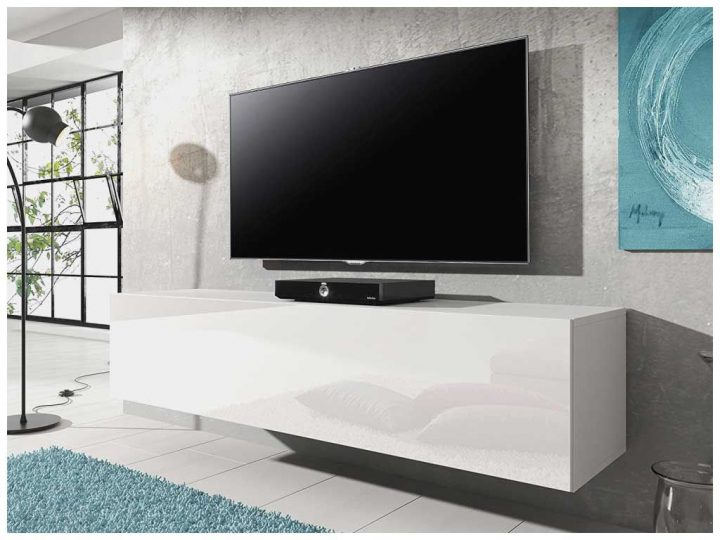 Meuble Tv Suspendu Blanc Brillant Fresh Meuble Suspendu à Meuble Tv Suspendu Blanc Laqué