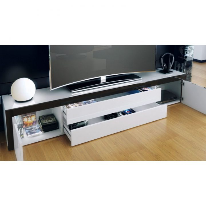 meuble tv faible profondeur