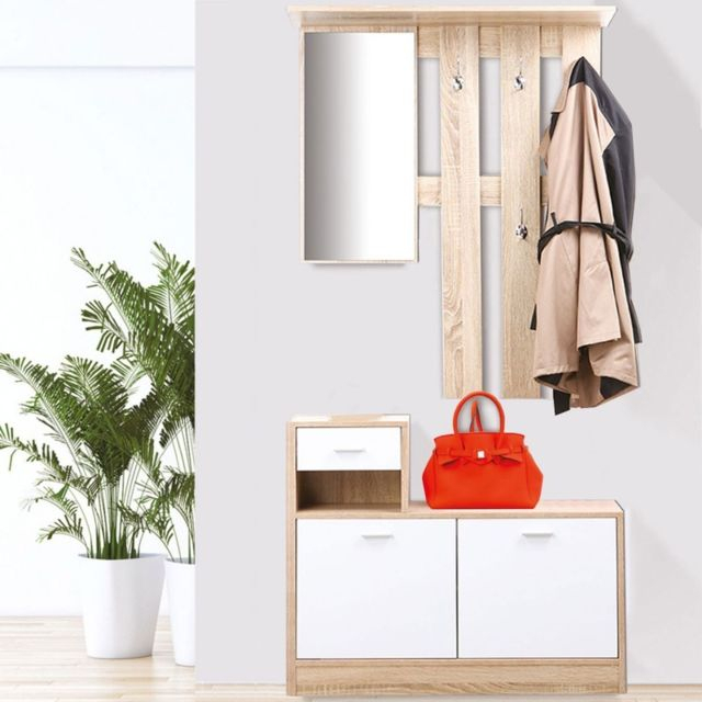 Meuble Vestiaire Achat / Vente De Meuble Pas Cher pour Meuble D Entrée Pas Cher Meuble Vestiaire Achat / Vente De Meuble Pas Cher pour Meuble D Entrée Pas Cher