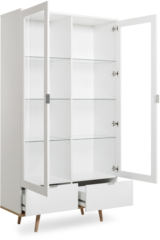 Meuble Vitrine Göteborg 54 Ton Blanc – Chêne Sonoma | Sb avec Vitrine Meuble Meuble Vitrine Göteborg 54 Ton Blanc – Chêne Sonoma | Sb avec Vitrine Meuble
