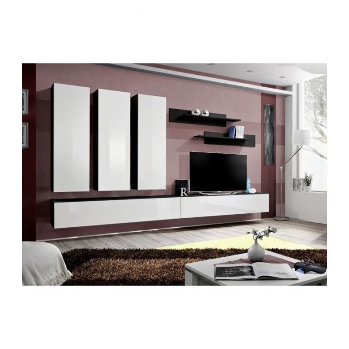 Meubles Et Décorations – Meuble Tv Fly E1 Design, Coloris à Meuble À Chaussure Fly