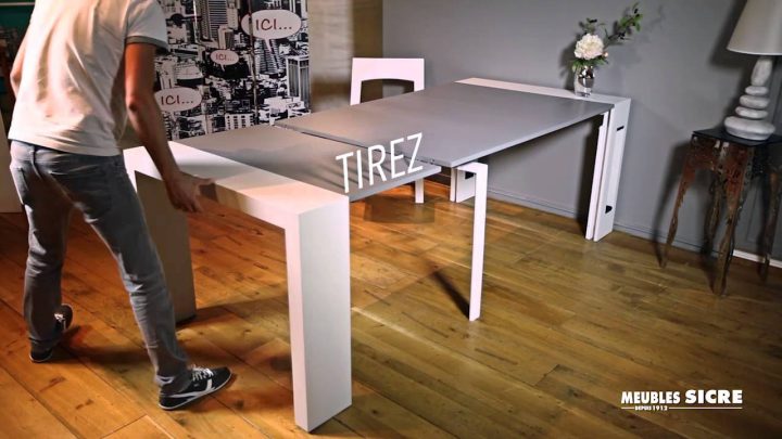 Meubles Sicre – Console Extensible Gain De Place à Meuble Sicre Meubles Sicre – Console Extensible Gain De Place à Meuble Sicre