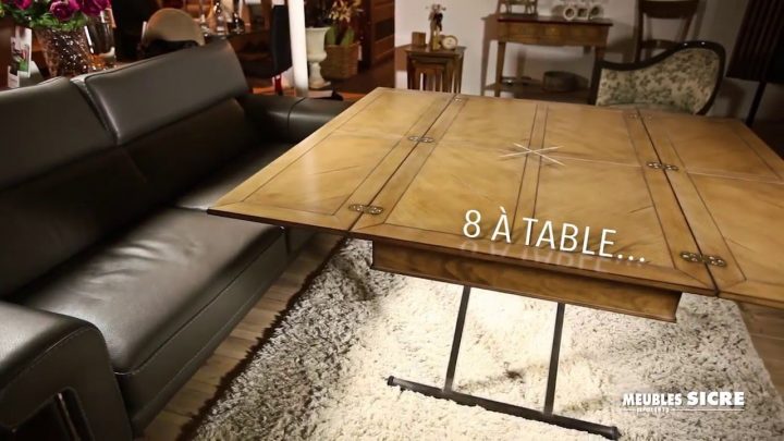 Meubles Sicre – Table Basse Multifonction Gain De Place tout Meuble Sicre