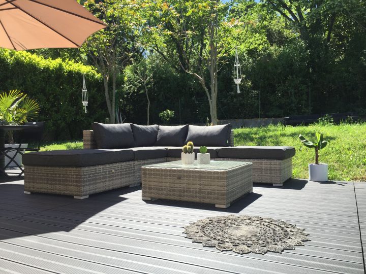 Milano: Salon De Jardin 7 Places En Résine Tressée #Jardin pour Salon De Jardin Modulable Jade Milano: Salon De Jardin 7 Places En Résine Tressée #Jardin pour Salon De Jardin Modulable Jade
