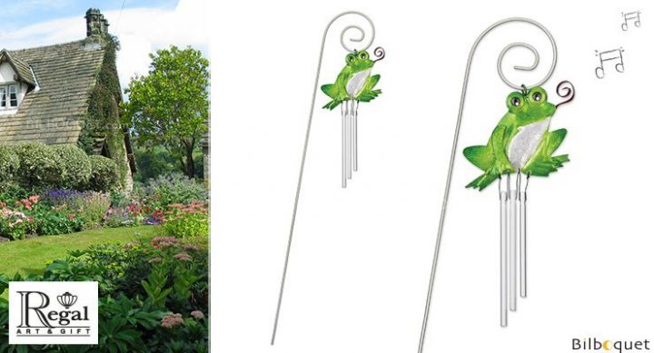 Mini Carillon Grenouille – Déco D'Extérieur Regal Art destiné Eolienne De Jardin