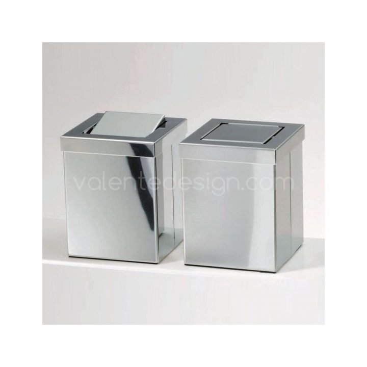 Mini Poubelle Carrée Dw 1130 encequiconcerne Mini Poubelle Salle De Bain