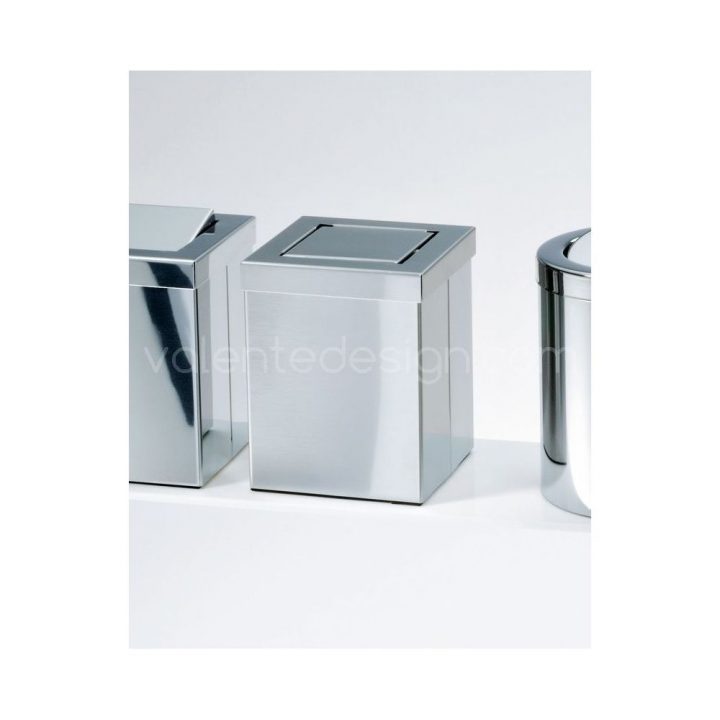 Mini Poubelle Carrée Dw 1130 serapportantà Petite Poubelle Salle De Bain