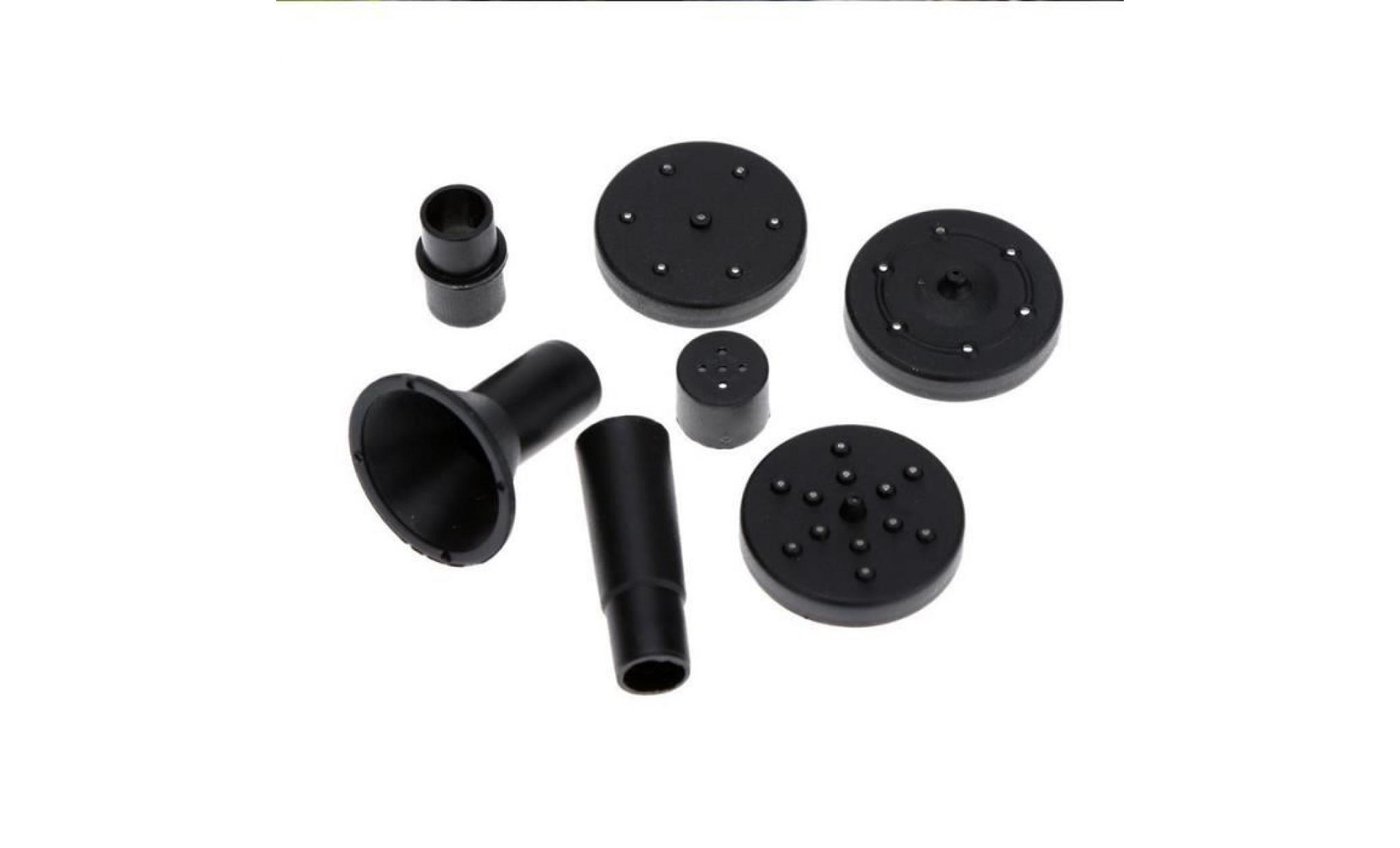 Miniature 7V 1.2W Pompe Solaire Fontaine De Jardin Bassin à Bassin De Jardin Pas Cher