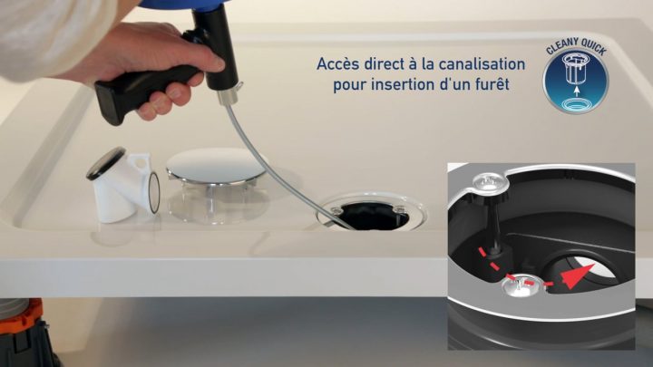 Minime De Valentin : Bonde De Douche Extra-Plate Pour Receveur De Douche Ø  90 Mm intérieur Bonde De Douche Extra Plate